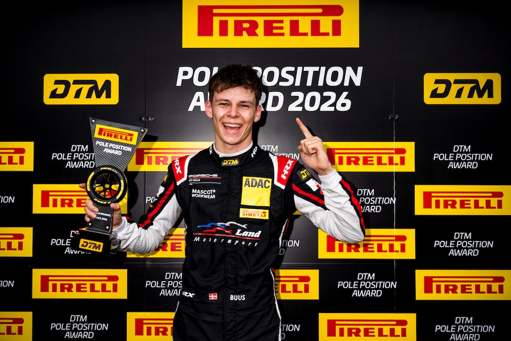 Bastian Buus sluttede DTM-sæsonen med topresultater.
(Foto: Land-Motorsport)